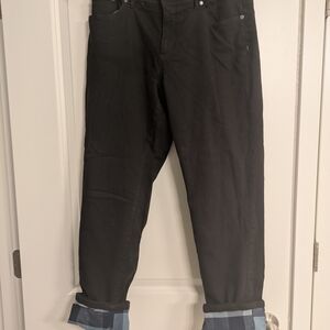 L.L. Bean Black Women's Relaxed Jeans